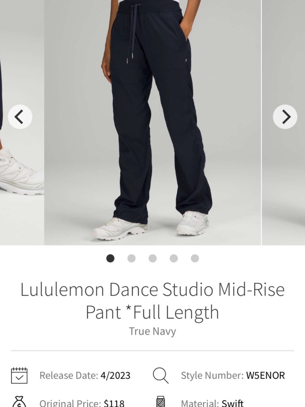 lululemon dance studio pants